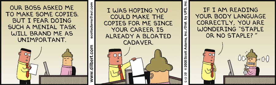 Dilbert Cartoon
